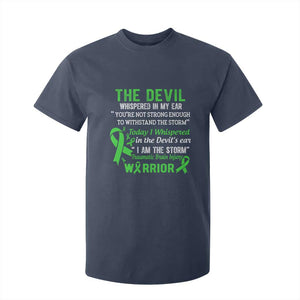 Traumatic Brain Injury Awareness T Shirt For Kid I Am The Storm TBI Warrior TS02 Navy Print Your Wear