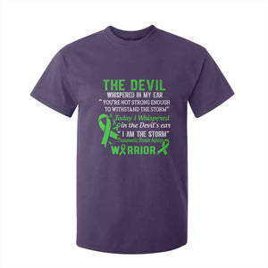 Traumatic Brain Injury Awareness T Shirt For Kid I Am The Storm TBI Warrior TS02 Purple Print Your Wear
