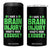 Traumatic Brain Injury Awareness 4 in 1 Can Cooler Tumbler I Have A Brain Injury What's Your Excuse TBI Warrior TS02 One Size: 16 oz Black Print Your Wear