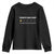 Traumatic Brain Injury Awareness Youth Sweatshirt I Would Not Recommend TBI Warrior TS02 Black Print Your Wear