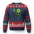 Traumatic Brain Injury Awareness Ugly Christmas Sweater Sunflower Hummingbird TS02 Navy Red Print Your Wear