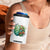 Traumatic Brain Injury Awareness 4 in 1 Can Cooler Tumbler TBI Warrior Green Floral Brain TS02 Print Your Wear