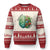 Traumatic Brain Injury Awareness Ugly Christmas Sweater TBI Warrior Green Floral Brain TS02 Beige Red Print Your Wear