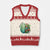 Traumatic Brain Injury Awareness V-Neck Knit Sweater Vest TBI Warrior Green Floral Brain TS02 Beige Red Print Your Wear
