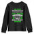 Traumatic Brain Injury Awareness Youth Sweatshirt TBI Warrior I Am The Storm TS02 Black Print Your Wear