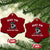 Autism Racoon Cowboy Ceramic Ornament Rizz Em With The Tism TS02 Print Your Wear