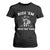 Autism Racoon Cowboy T Shirt For Women Rizz Em With The Tism TS02 Black Print Your Wear