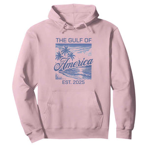 Retro Gulf Of USA Hoodie America Est 2025 American Flag TS02 Light Pink Print Your Wear
