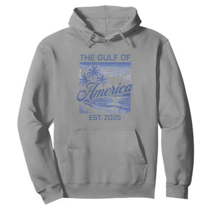 Retro Gulf Of USA Hoodie America Est 2025 American Flag TS02 Sport Gray Print Your Wear