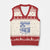 Retro Gulf Of USA V-Neck Knit Sweater Vest America Est 2025 American Flag TS02 Beige Red Print Your Wear