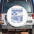 Retro Gulf Of USA Spare Tire Cover America Est 2025 American Flag TS02 No hole White Print Your Wear