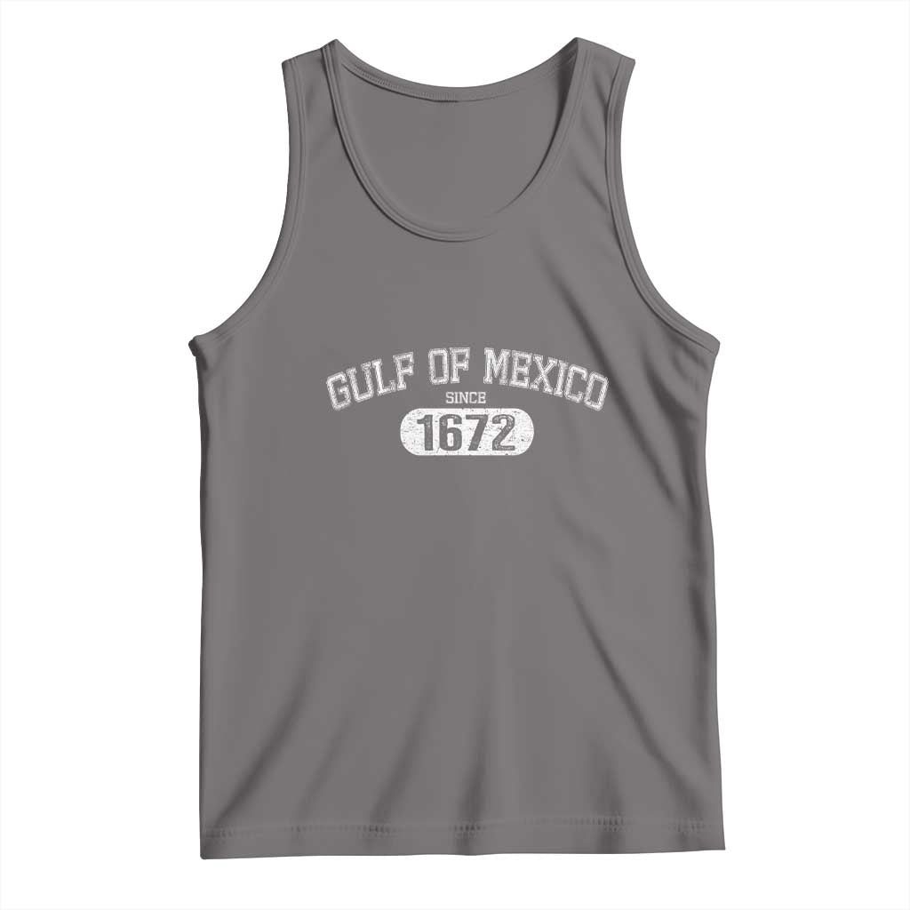Gulf of Mexico Since 1672 Tank Top Golfo de Mexico Classic TS02 Deep Heather Print Your Wear