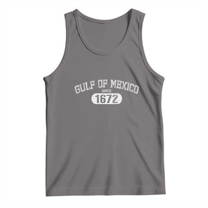 Gulf of Mexico Since 1672 Tank Top Golfo de Mexico Classic TS02 Deep Heather Print Your Wear