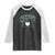 Retro Gulf of Mexico Social Club Raglan Shirt Progressive Liberal TS02 Black White Print Your Wear