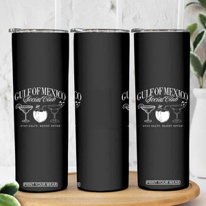 Retro Gulf of Mexico Social Club Skinny Tumbler Progressive Liberal TS02 Print Your Wear