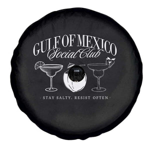 Retro Gulf of Mexico Social Club Spare Tire Cover Progressive Liberal TS02 Print Your Wear