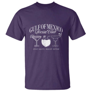 Retro Gulf of Mexico Social Club T Shirt Progressive Liberal TS02 Purple Print Your Wear