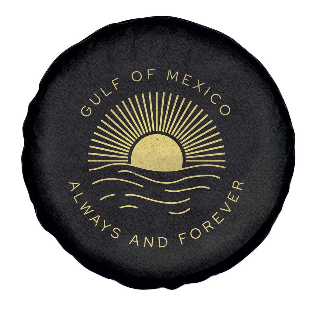 Gulf of Mexico Spare Tire Cover Always & Forever Vintage Sunset Political TS02 Print Your Wear