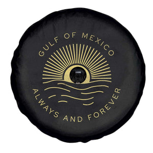 Gulf of Mexico Spare Tire Cover Always & Forever Vintage Sunset Political TS02 Print Your Wear