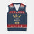 Gulf of Mexico Since 1672 V-Neck Knit Sweater Vest Golfo de Mexico Classic Vintage TS02 Navy Red Print Your Wear