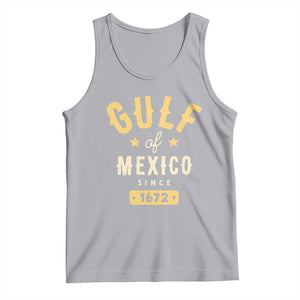Gulf of Mexico Since 1672 Tank Top Golfo de Mexico Classic Vintage TS02 Athletic Heather Print Your Wear