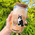 Easter Day Cat Bunny Ears Eggs Graphic Glass Can TS02 White Print Your Wear