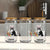 Easter Day Cat Bunny Ears Eggs Graphic Glass Can TS02 Print Your Wear