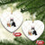 Easter Day Cat Bunny Ears Eggs Graphic Ceramic Ornament TS02 Print Your Wear