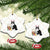Easter Day Cat Bunny Ears Eggs Graphic Ceramic Ornament TS02 Print Your Wear