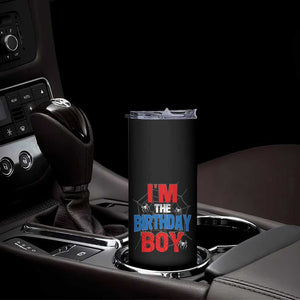 Spider Birthday Boy Skinny Tumbler Spiders Lover Bday Party TS02 Print Your Wear