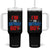Spider Birthday Boy Tumbler With Handle Spiders Lover Bday Party TS02 One Size: 40 oz Black Print Your Wear
