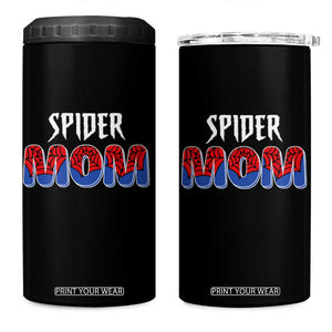 Funny Spider Mom 4 in 1 Can Cooler Tumbler Son Birthday Party TS02 One Size: 16 oz Black Print Your Wear