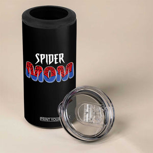 Funny Spider Mom 4 in 1 Can Cooler Tumbler Son Birthday Party TS02 Print Your Wear