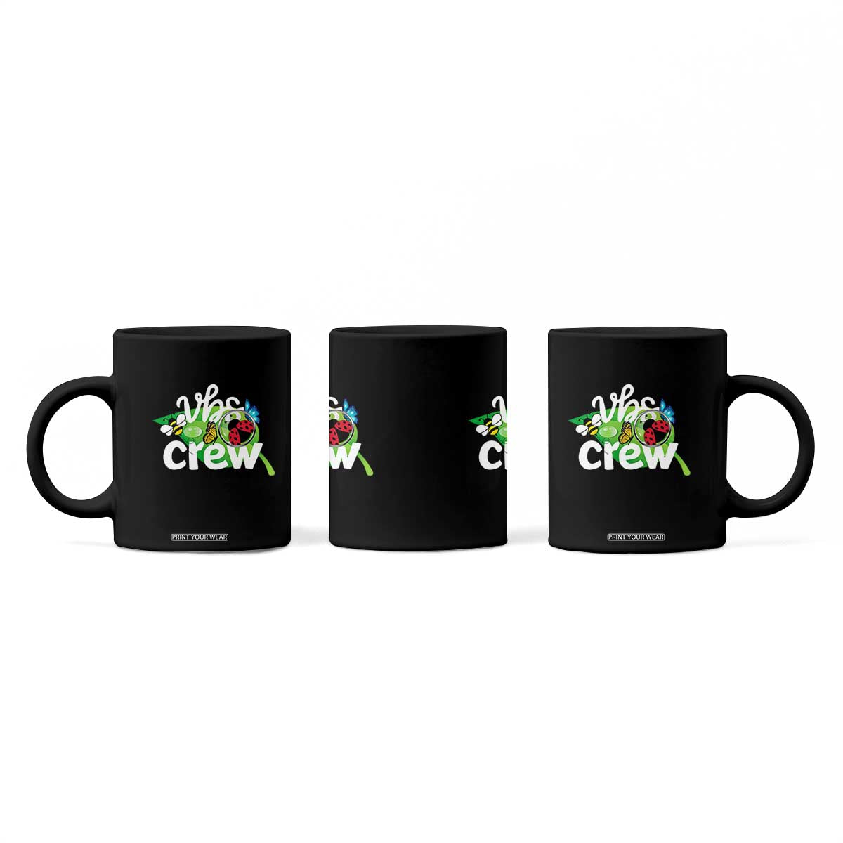 VBS Crew 2025 Coffee Mug Magnified Smallest Insects Adventure Vacation Bible School Squad TS02 Print Your Wear
