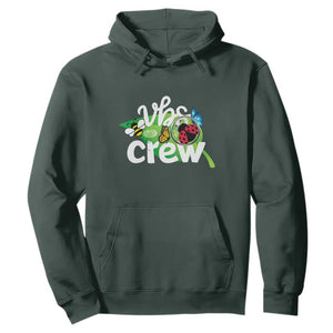 VBS Crew 2025 Hoodie Magnified Smallest Insects Adventure Vacation Bible School Squad TS02 Dark Forest Green Print Your Wear