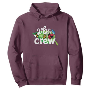 VBS Crew 2025 Hoodie Magnified Smallest Insects Adventure Vacation Bible School Squad TS02 Maroon Print Your Wear