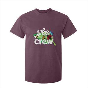 VBS Crew 2025 T Shirt For Kid Magnified Smallest Insects Adventure Vacation Bible School Squad TS02 Maroon Print Your Wear