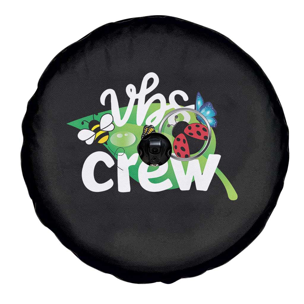 VBS Crew 2025 Spare Tire Cover Magnified Smallest Insects Adventure Vacation Bible School Squad TS02 Print Your Wear