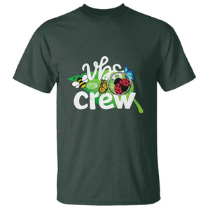 VBS Crew 2025 T Shirt Magnified Smallest Insects Adventure Vacation Bible School Squad TS02 Dark Forest Green Print Your Wear