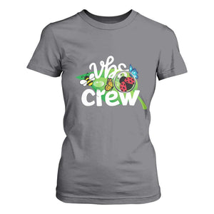 VBS Crew 2025 T Shirt For Women Magnified Smallest Insects Adventure Vacation Bible School Squad TS02 Charcoal Print Your Wear