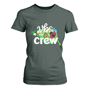 VBS Crew 2025 T Shirt For Women Magnified Smallest Insects Adventure Vacation Bible School Squad TS02 Dark Forest Green Print Your Wear