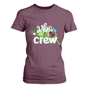 VBS Crew 2025 T Shirt For Women Magnified Smallest Insects Adventure Vacation Bible School Squad TS02 Maroon Print Your Wear