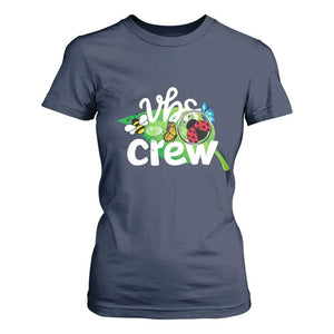VBS Crew 2025 T Shirt For Women Magnified Smallest Insects Adventure Vacation Bible School Squad TS02 Navy Print Your Wear