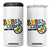 VBS 2025 4 in 1 Can Cooler Tumbler Magnified Vacation Bible School Butterfly VBS Team TS02 One Size: 16 oz White Print Your Wear