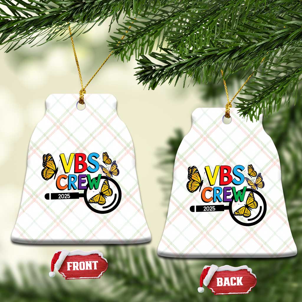 VBS 2025 Ceramic Ornament Magnified Vacation Bible School Butterfly VBS Team TS02 Print Your Wear