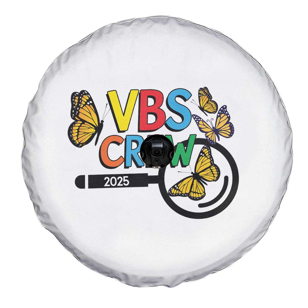 VBS 2025 Spare Tire Cover Magnified Vacation Bible School Butterfly VBS Team TS02 Print Your Wear