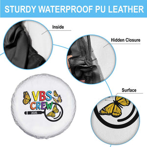 VBS 2025 Spare Tire Cover Magnified Vacation Bible School Butterfly VBS Team TS02 Print Your Wear