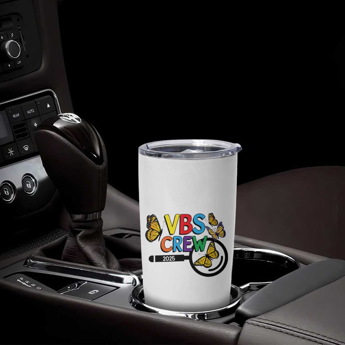 VBS 2025 Tumbler Cup Magnified Vacation Bible School Butterfly VBS Team TS02 Print Your Wear