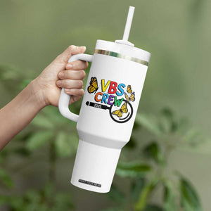 VBS 2025 Tumbler With Handle Magnified Vacation Bible School Butterfly VBS Team TS02 Print Your Wear
