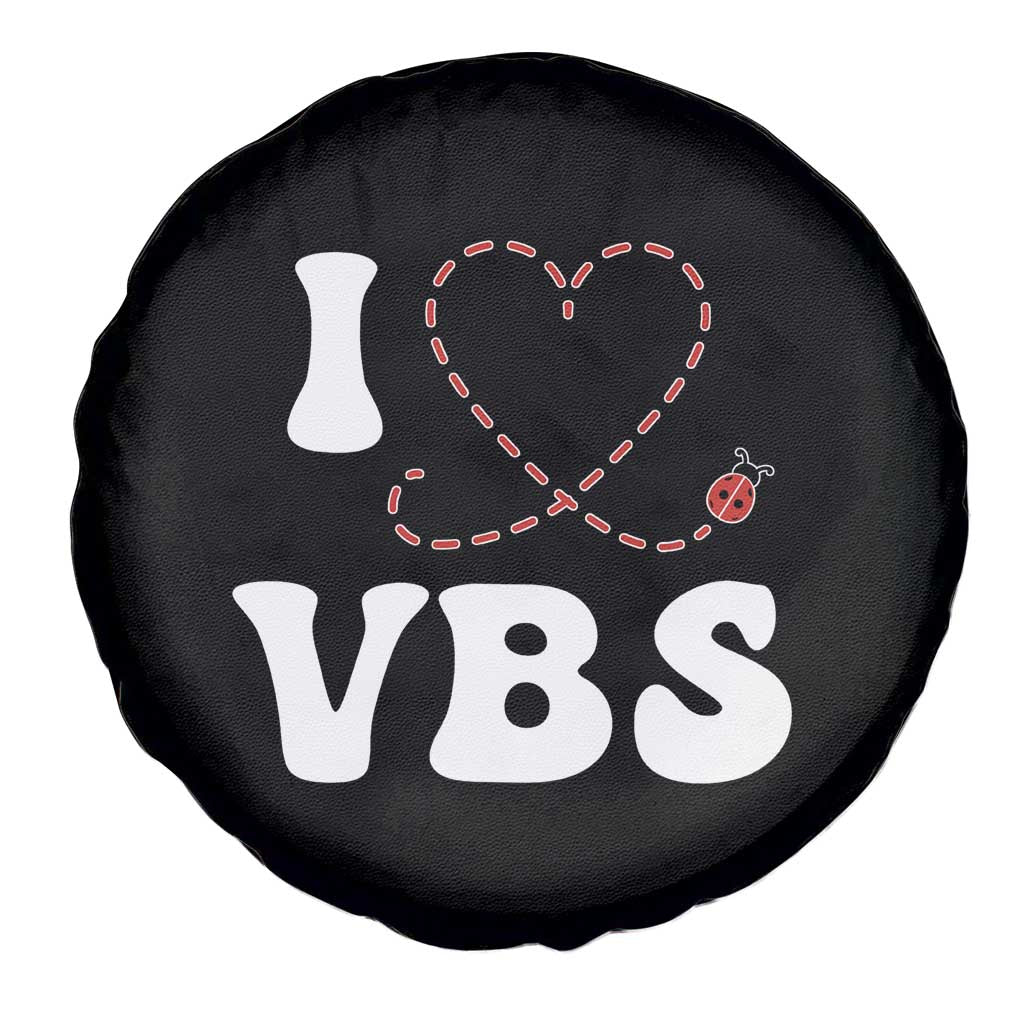 I Love VBS 2025 Spare Tire Cover Vacation Bible School Ladybug VBS Team TS02 Print Your Wear
